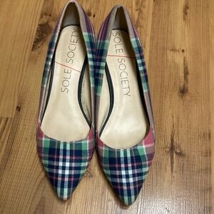 Sole Society kitten heel shoes size 7.5